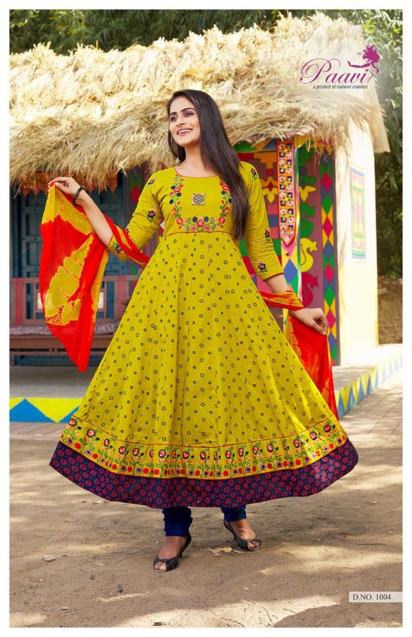 Paavi's Panna 17 Cotton Designer Festive Wear Readymade Salwar 